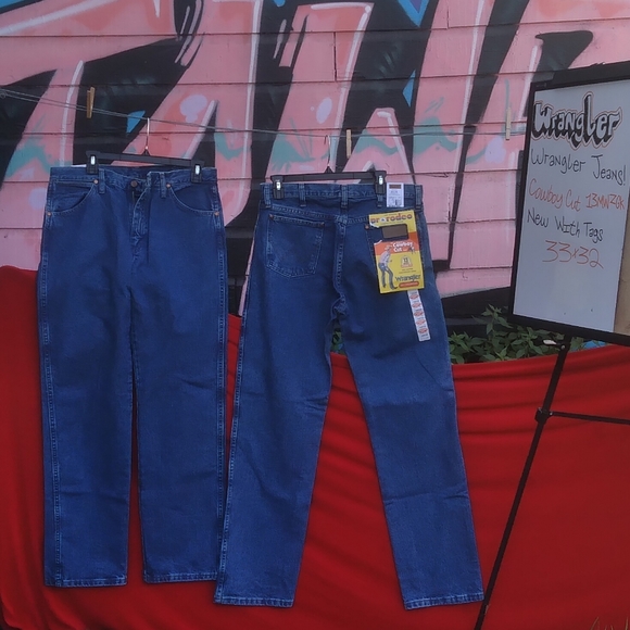 Wrangler Cowboy Cut 13MWGZK Men's Jeans 33x32 - Picture 13 of 15